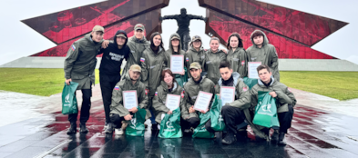 МОЛОДЁЖКА НАРОДНОГО ФРОНТА ЗАВЕРШИЛА СМЕНУ ГУМАНИТАРНОЙ МИССИИ В КУРСКОЙ ОБЛАСТИ