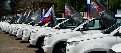 Народный фронт и ССК передали военнослужащим необходимую технику 