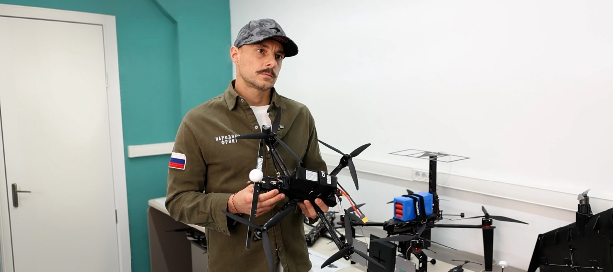 Московские разработчики при поддержке Кулибин-клуба представили новый дрон 