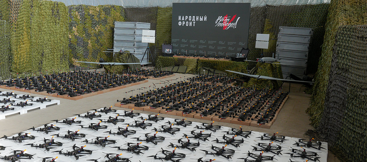 Народный фронт передал военным более 5 тысячи дронов