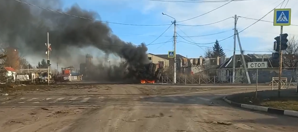 Народный фронт помогает эвакуации людей из освобождённой Суджи