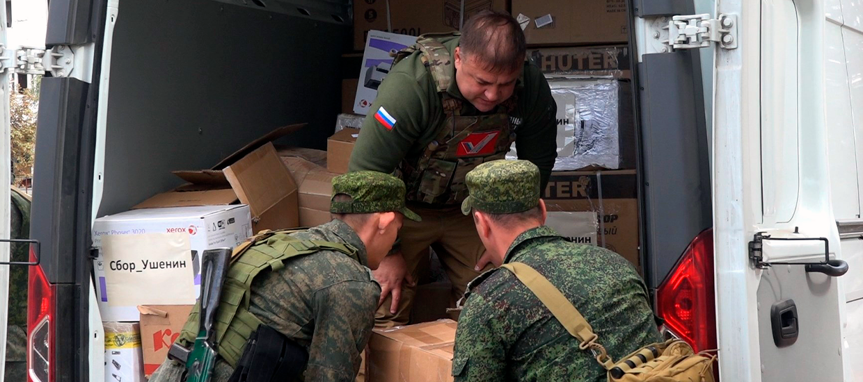Сбор военкора НТВ доставлен мотострелковой бригаде