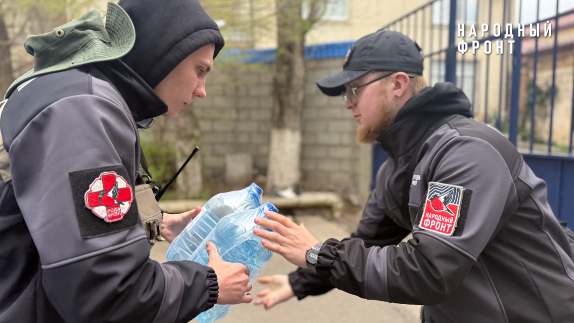 Народный фронт продолжает оказывать помощь жителям Дагестана