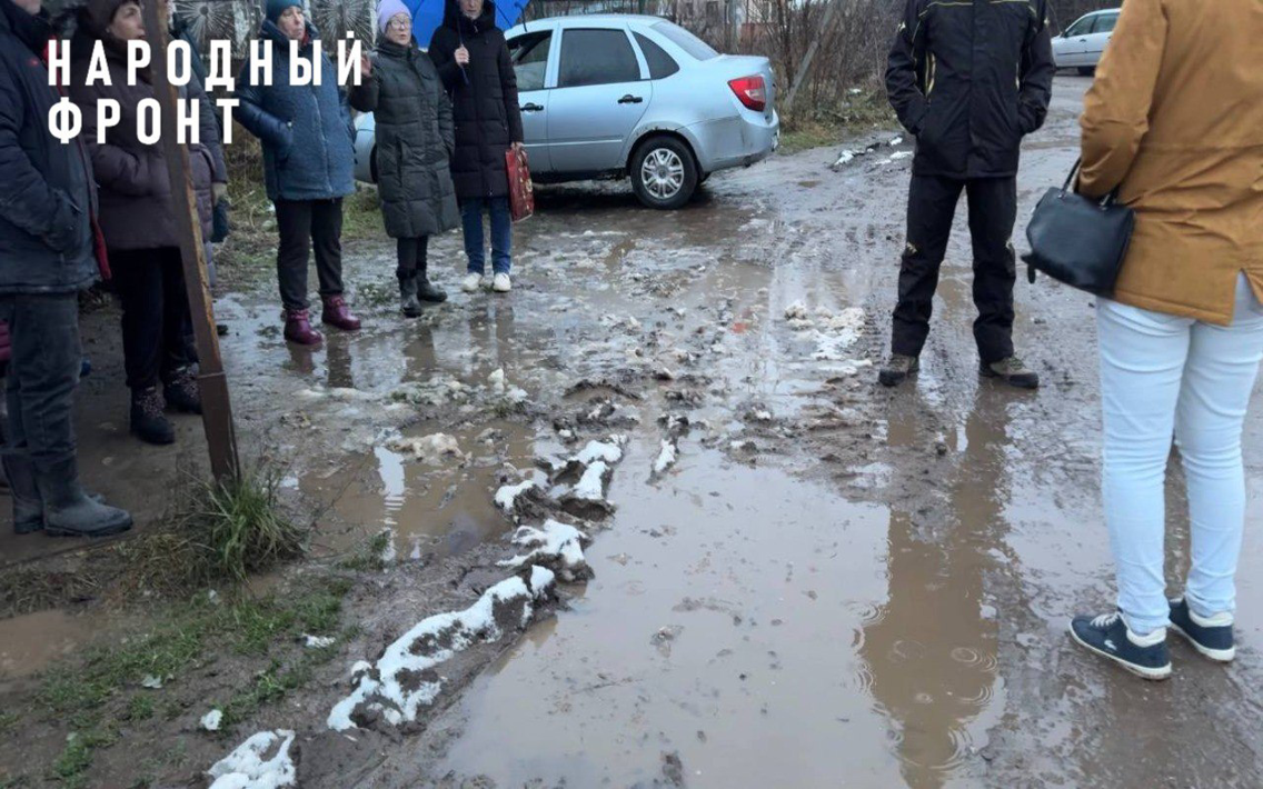 В деревне Касьяновке Орловской области более 150 домов оказались в транспортной изоляции