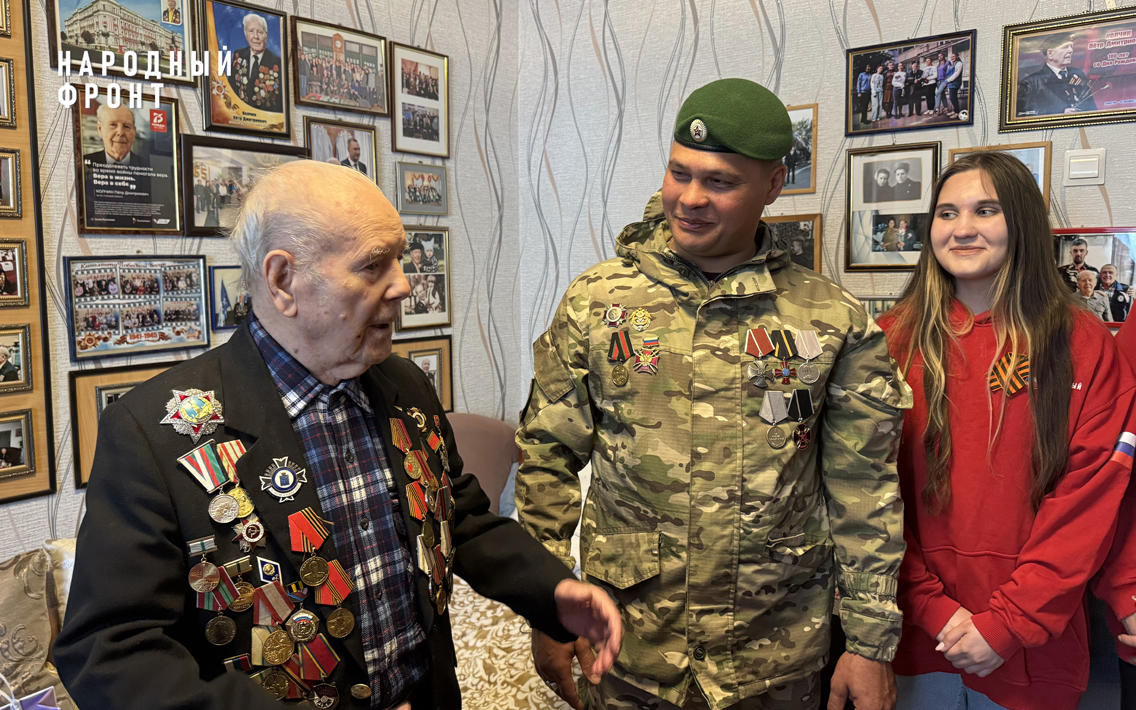 Молодёжка Народного фронта поздравляет ветеранов Великой Отечественной войны по всей стране 