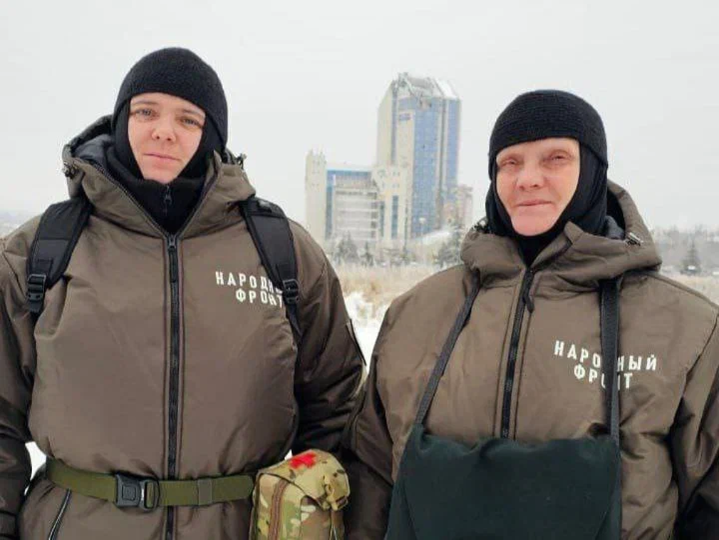 Народный фронт помог монахиням из Подмосковья навестить бойцов в госпиталях и мирных жителей ДНР