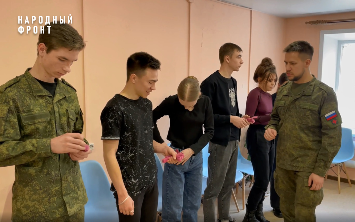 В Чите добровольцев СВО начали обучать тактической медицине