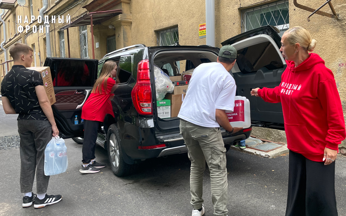 Народный фронт помогает жителям Карелии, пострадавшим от затопления 