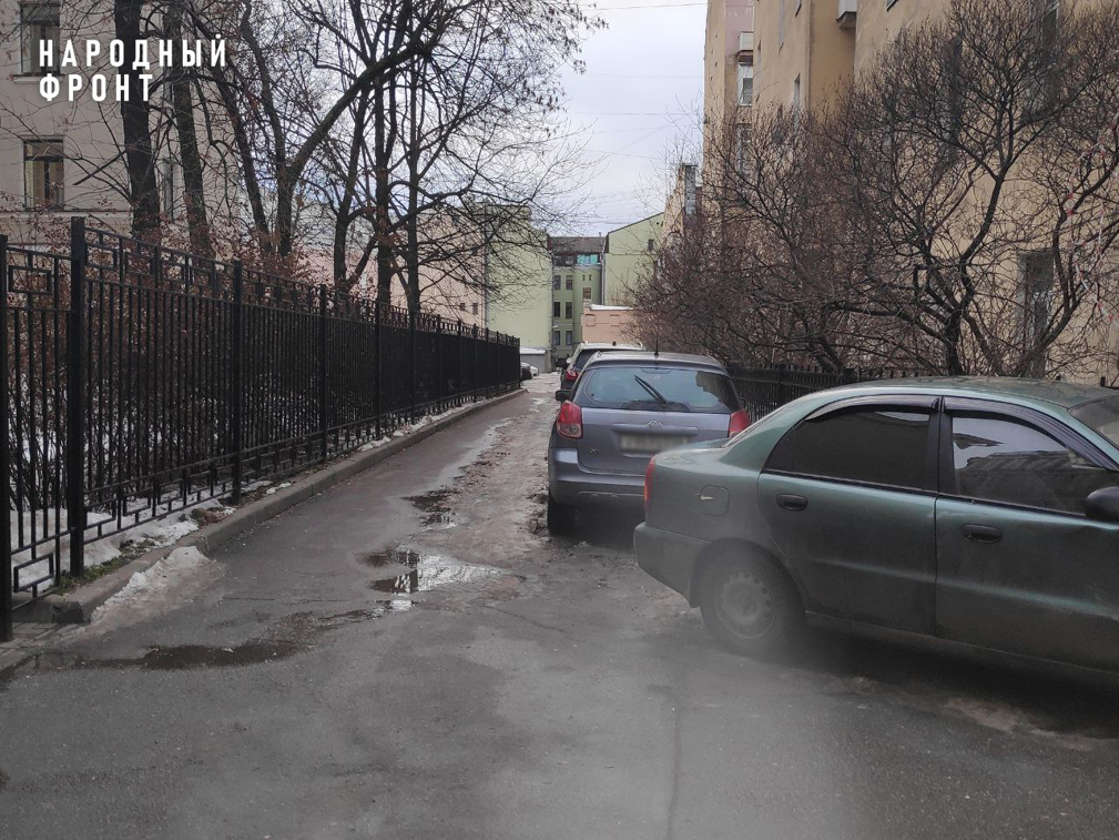 Народный фронт в Петербурге настаивает на организации безопасного подхода детей к школе № 207