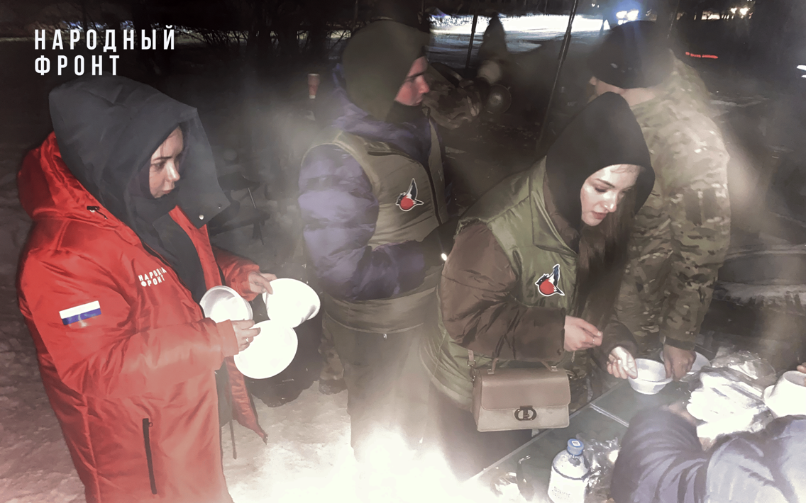 Народный фронт в Мурманске помогает жителям, оставшимся без света 