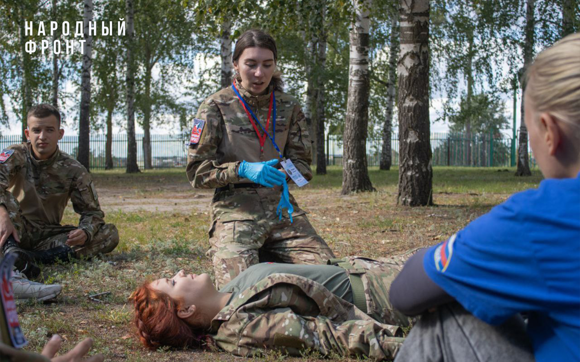 Волонтёры-инструкторы Молодёжки Народного фронта обучили первой помощи уже тысячи россиян 