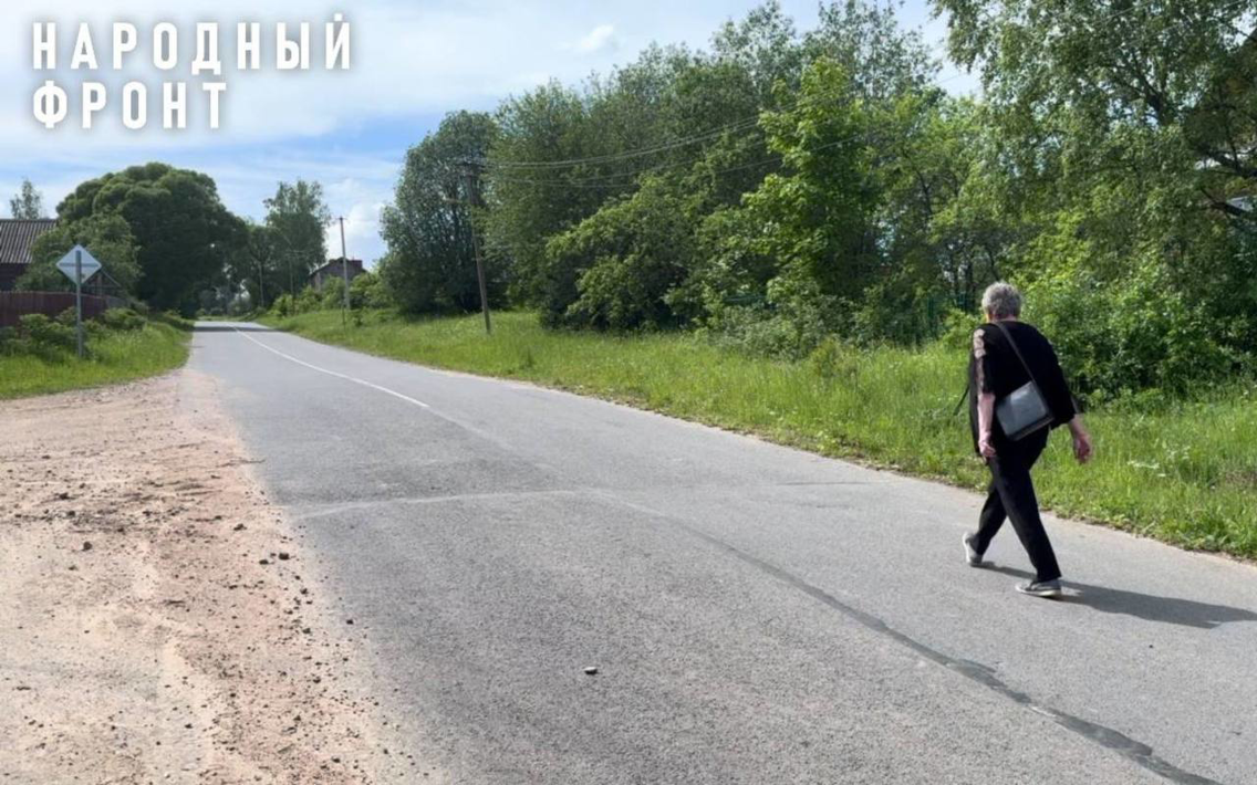 Народный фронт добивается транспортной доступности для жителей 12 деревень Окуловского района Новгородской области
