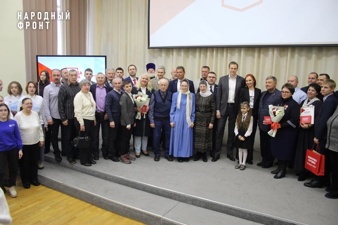 Народный фронт наградил премией "Команда Путина" рязанцев, помогавших согражданам, детям и участникам СВО