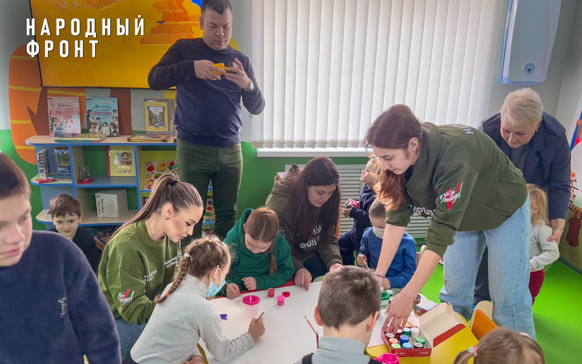 Народный фронт помог открыть комнату для досуга детей, проходящих лечение в луганской больнице г. Антрацита