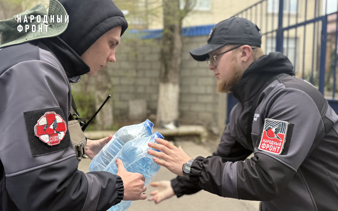 Народный фронт продолжает оказывать помощь жителям Дагестана