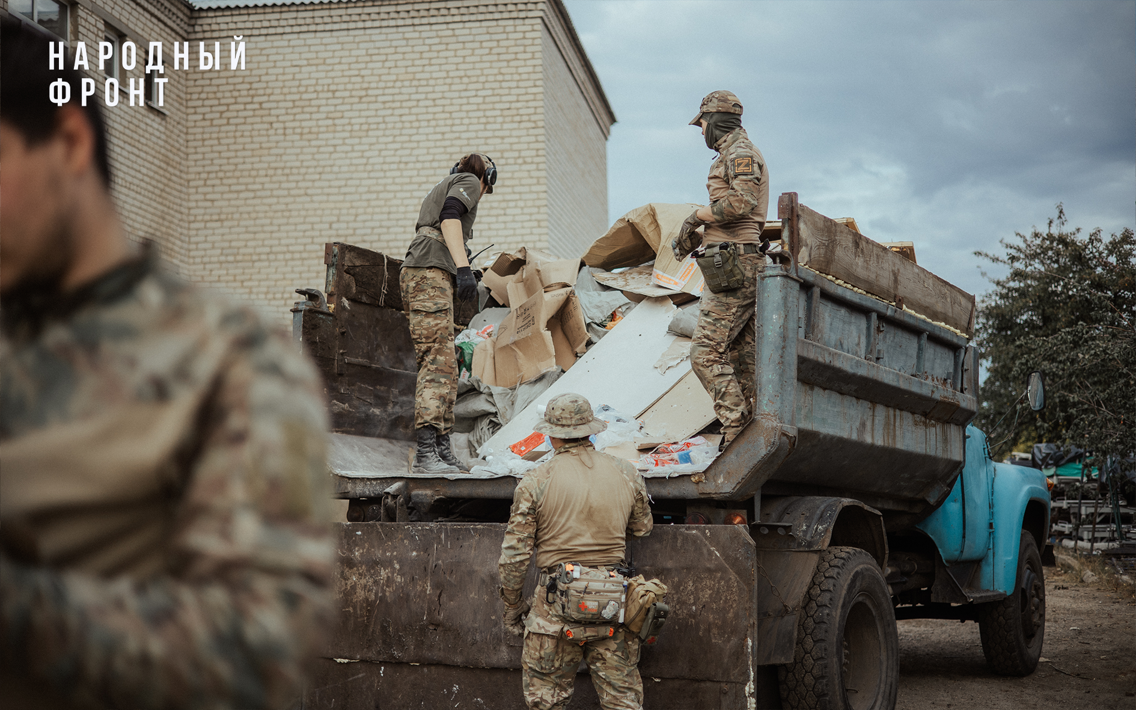Волонтёры трёх регионов завершили гуманитарную миссию в Ростовской области и ЛНР