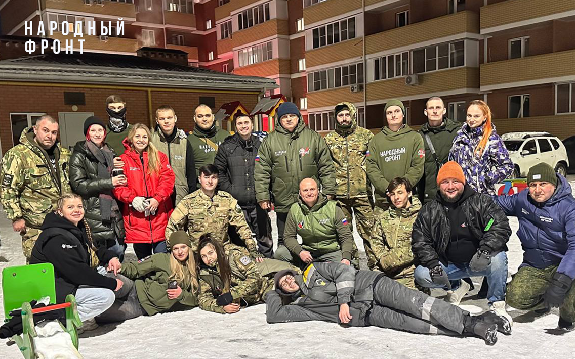 Народный фронт помогает жителям Республики Адыгея после ночной атаки БПЛА