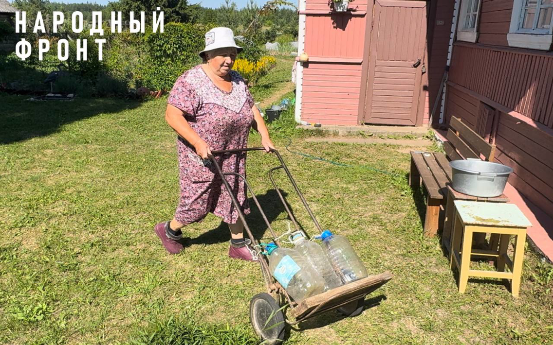Чиновники и надзорные органы даже решение суда проигнорировали – только Народный фронт продолжает добиваться обеспечения водой жителей двух деревень Окуловского района Новгородской области