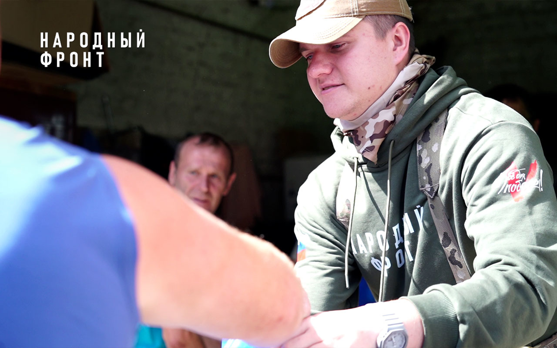 Волонтёры гуманитарного склада Народного фронта в Курске собрали более 500 тонн гумпомощи